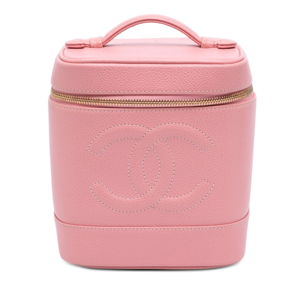 Pre-Loved Chanel CC Caviar Vanity Bag